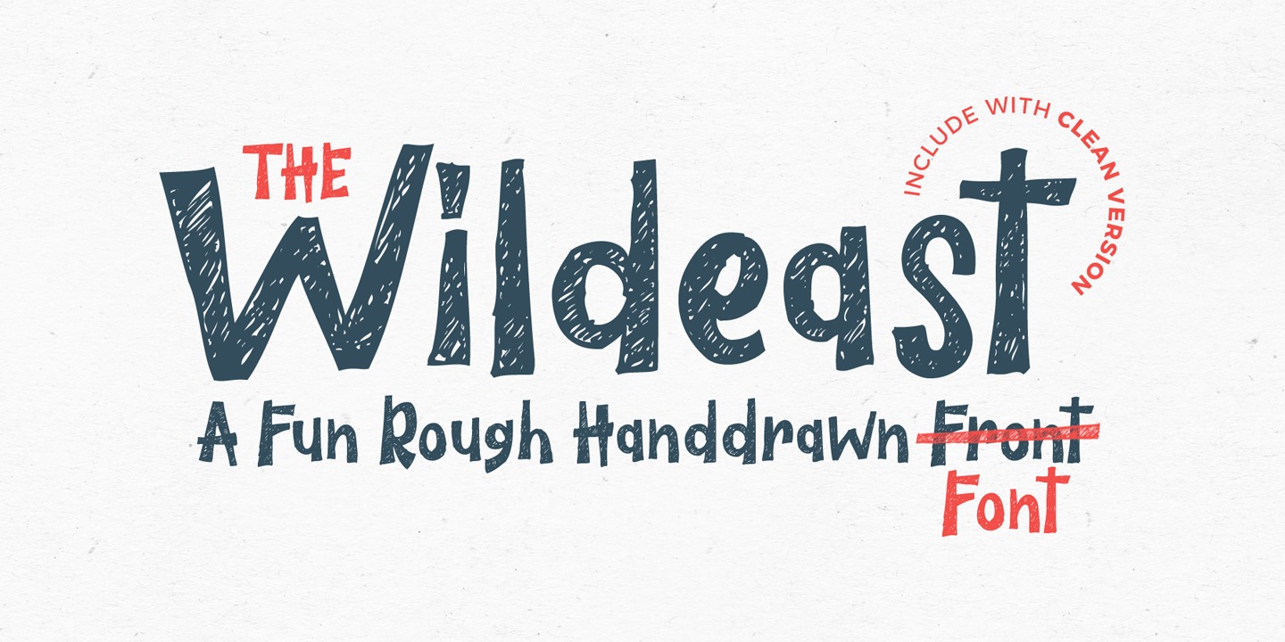Example font The Wildeast #1